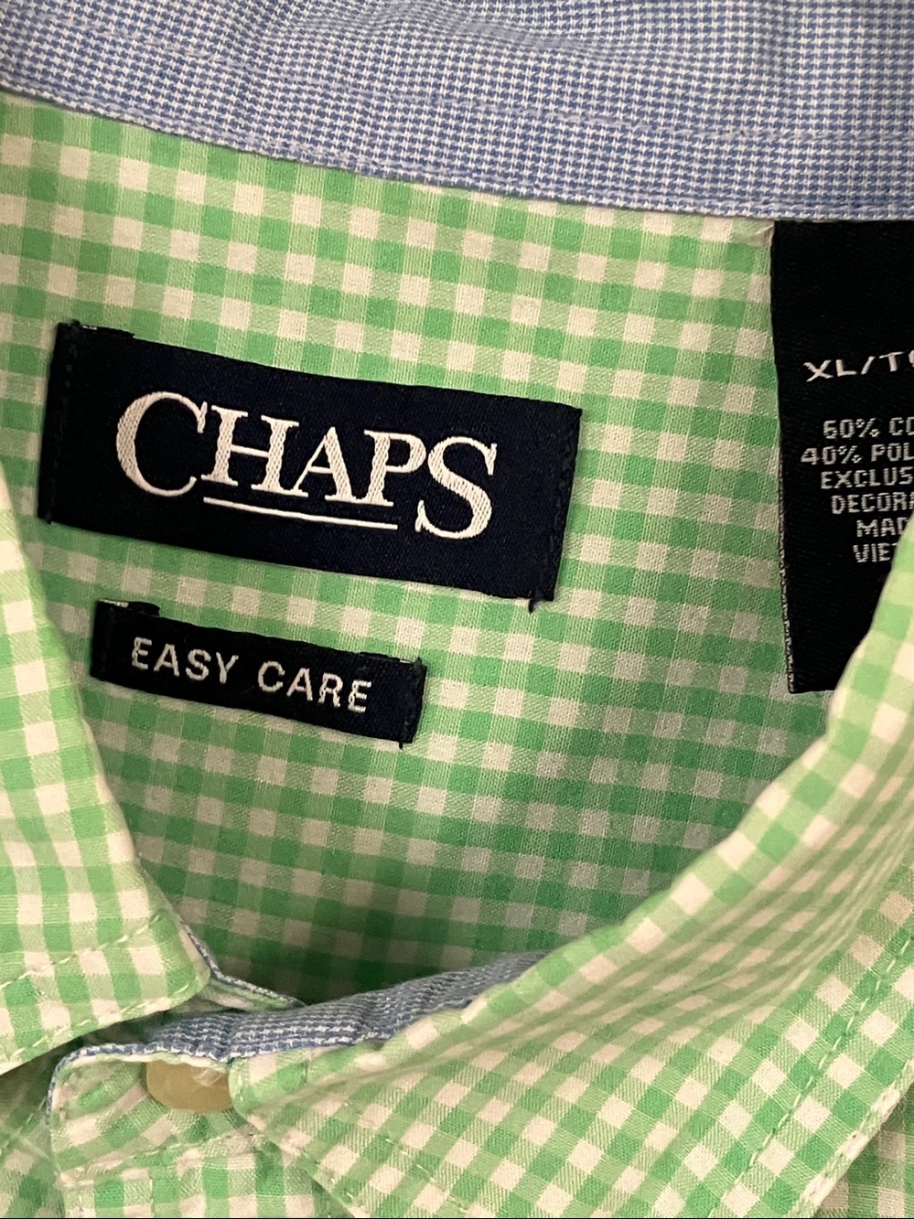 5 mens SS button down shirts
3 chaps , 1 cremieux , 1 van heusen all XL - Picture 5 of 11